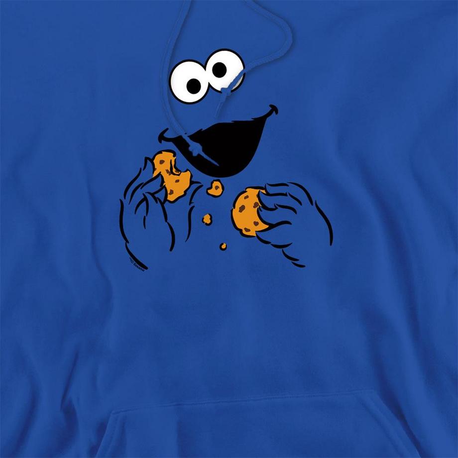 Sesame Street  Om Nom Kapuzenpullover 