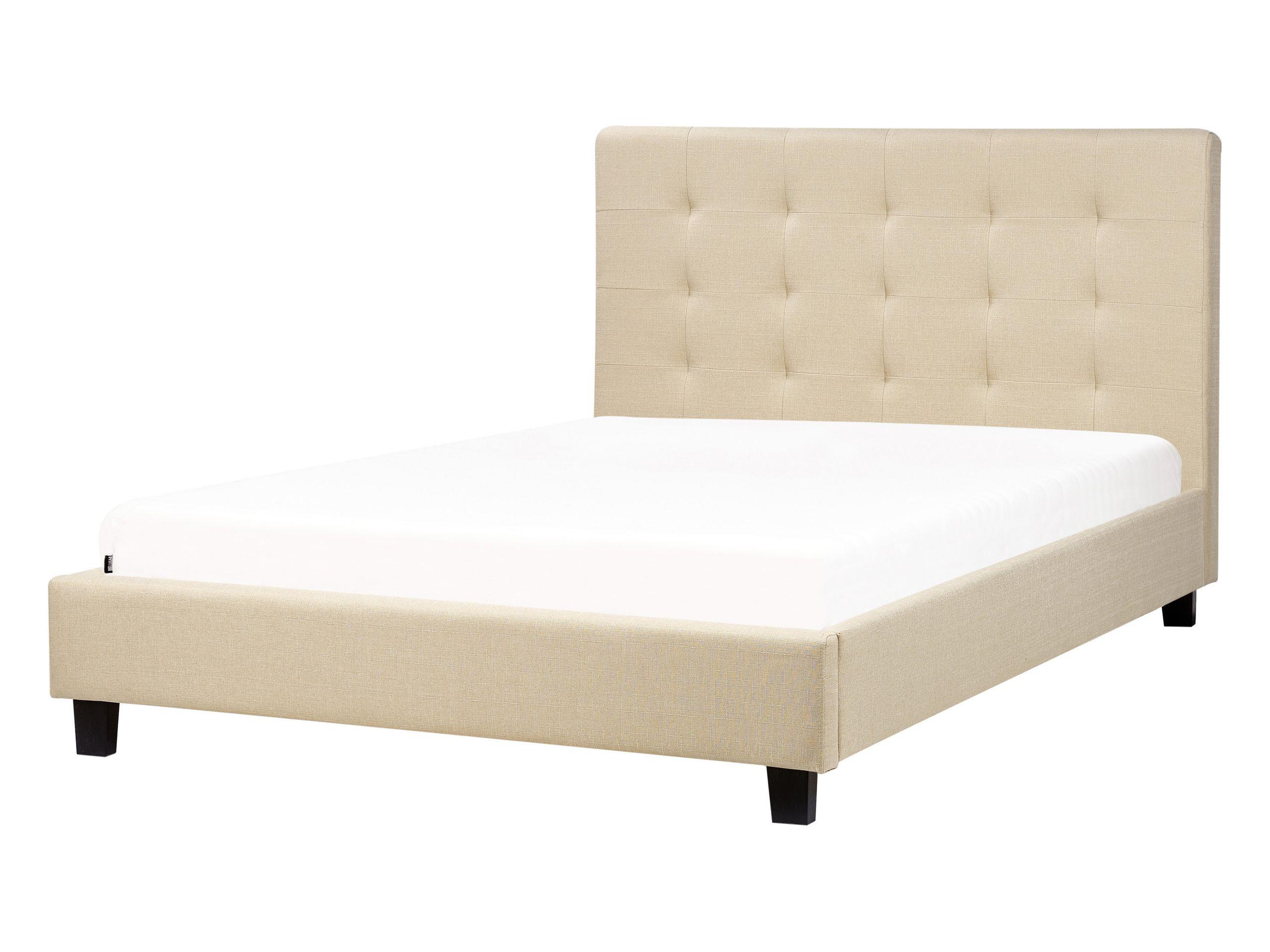 Beliani Letto con rete a doghe en Poliestere Glamour ROCHELLE  