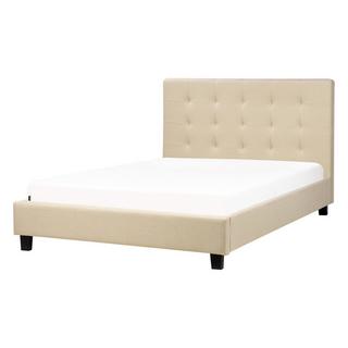 Beliani Letto con rete a doghe en Poliestere Glamour ROCHELLE  