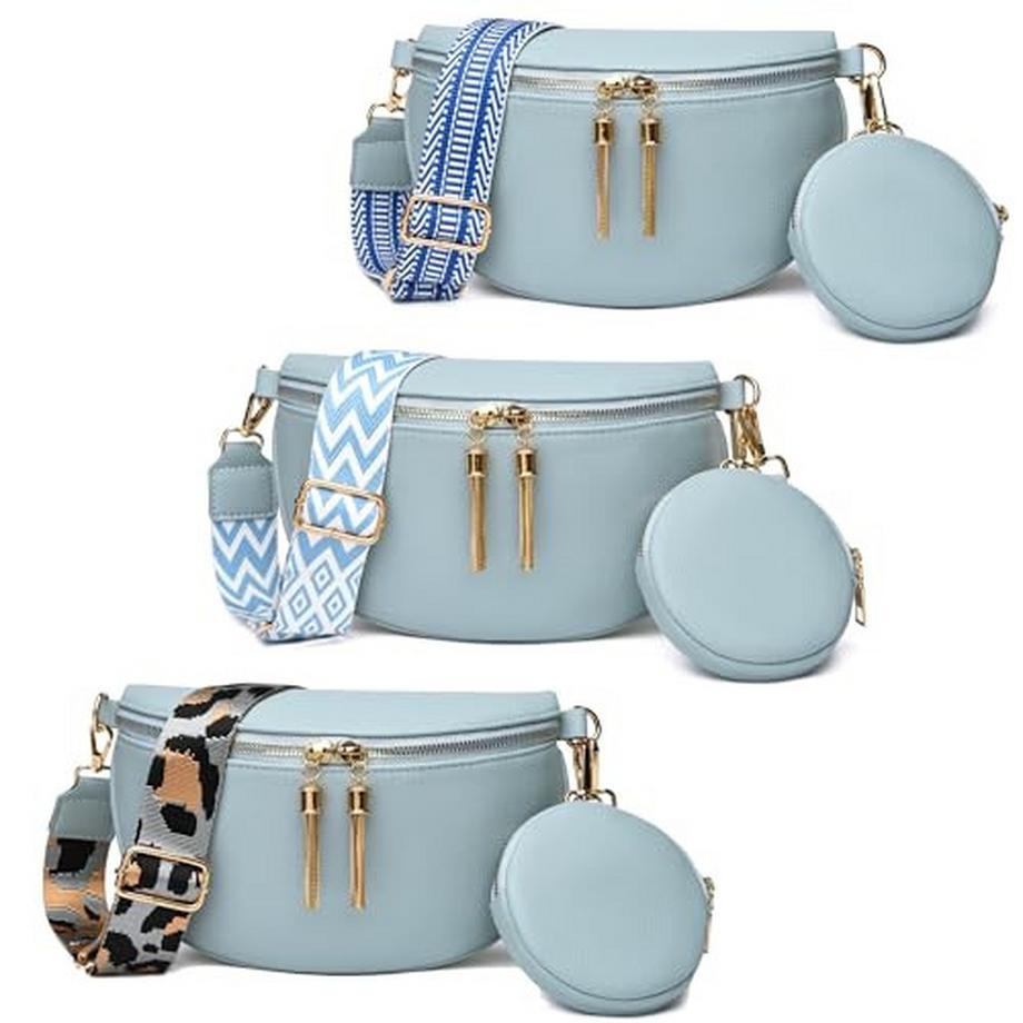 Petit sac à dos élégant avec 3 bandoulières