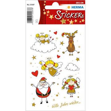 HERMA 15587 sticker decorativi Carta Multicolore Permanente 30 pz