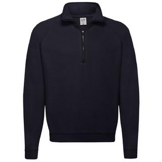 Fruit of the Loom  Zip Neck Sweat Top 