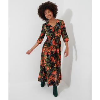 Joe Browns  Robe Maxi Dentelle Noire et Florale 