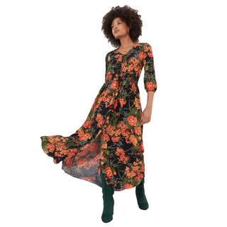 Joe Browns  Robe Maxi Dentelle Noire et Florale 