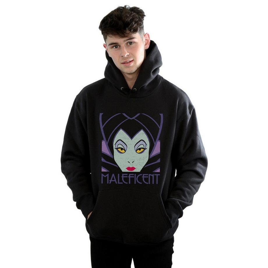 Disney Maleficent Sweat à Capuche Imprimé  