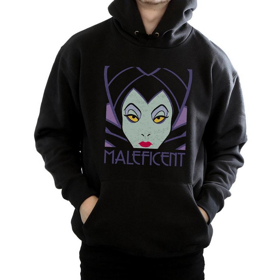 Disney Maleficent Sweat à Capuche Imprimé  