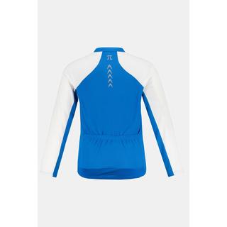 JP1880  Giacca in tricot da ciclismo con maniche lunghe e collo alto 