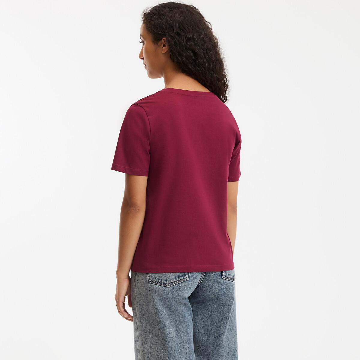 La Redoute Collections T-Shirt V-Ausschnitt  