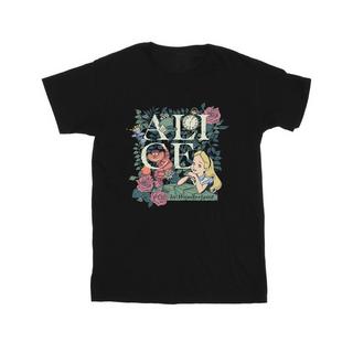 Disney  Tshirt ALICE IN WONDERLAND LEAFY GARDEN 