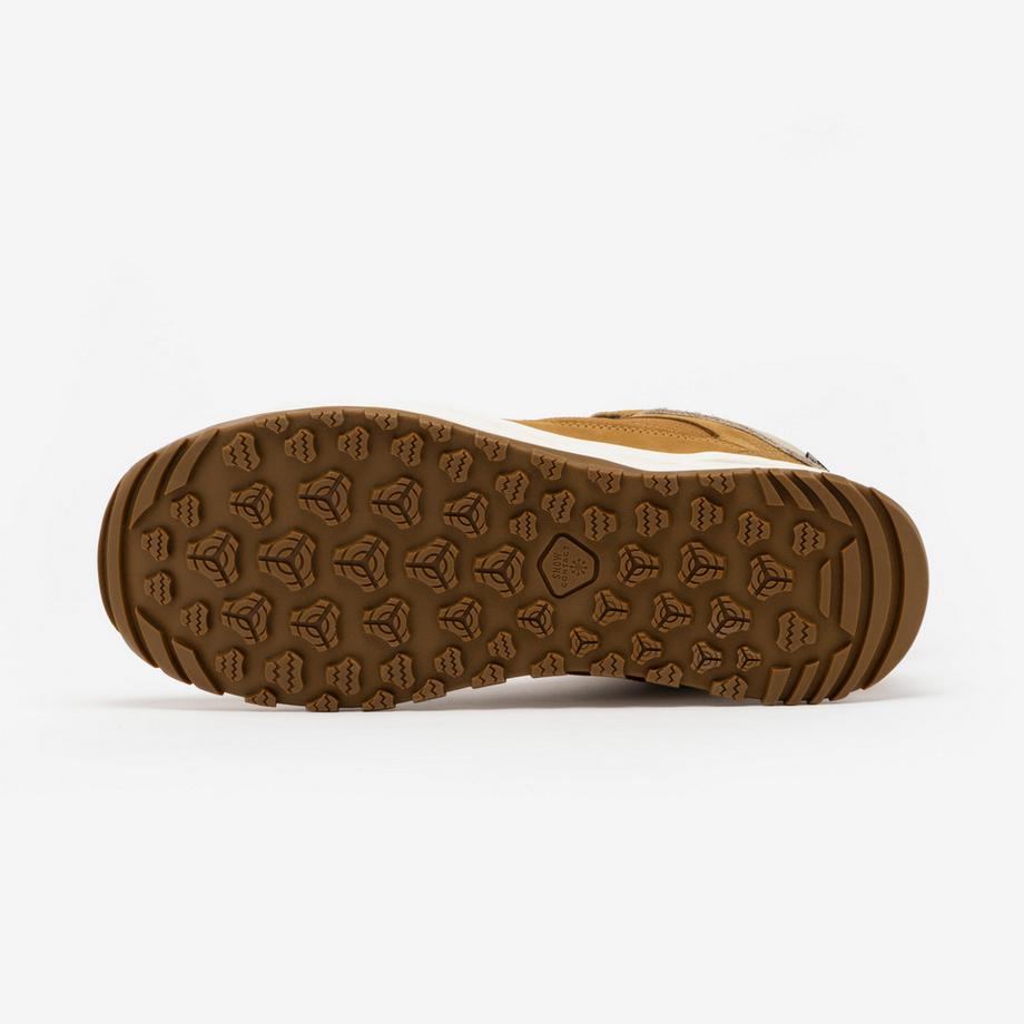 QUECHUA  Chaussures de randonnée en cuir chaud homme, NH500 Mid Cuir Hybrid marron 