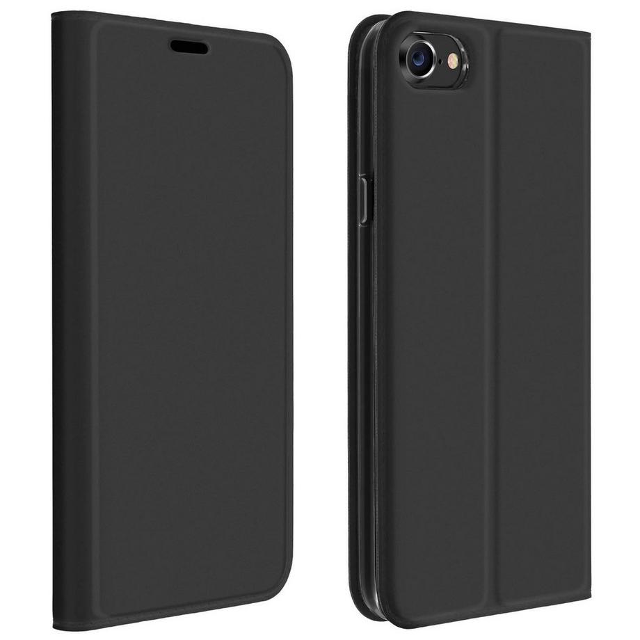 DuxDucis  Klapphülle iPhone 7/ 8 / SE 2020 Schwarz 