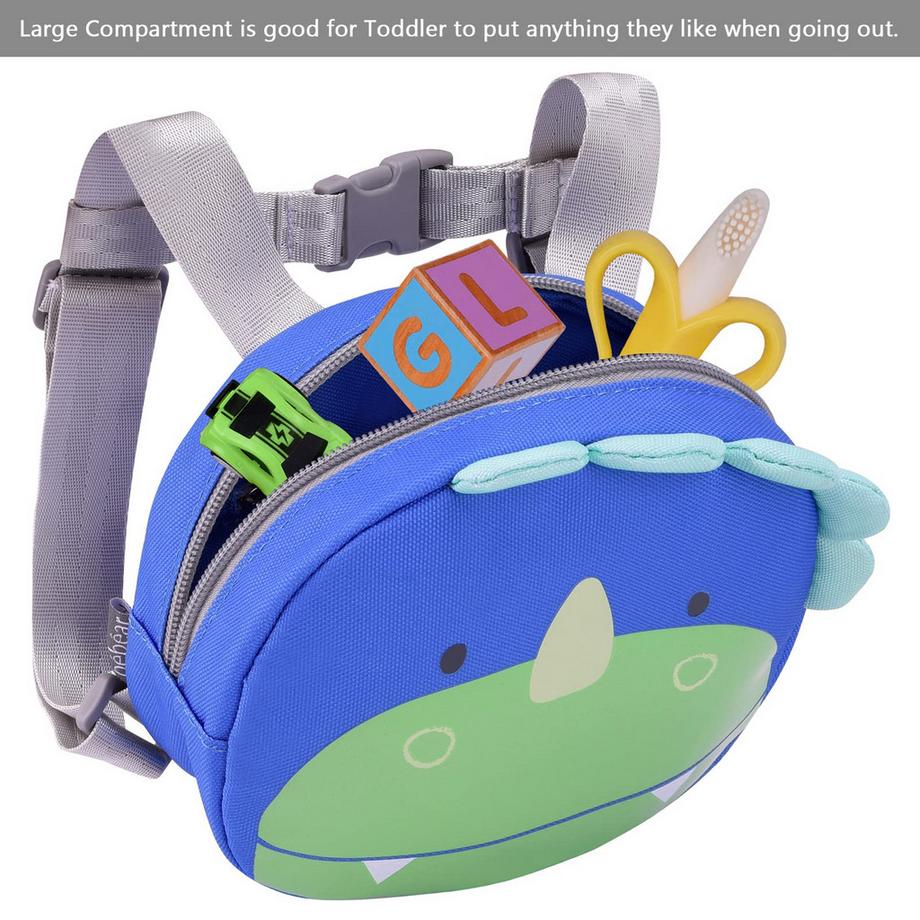 Only-bags.store  Tier-Kleinkind-Rucksack mit Sicherheitsleinen, Mini-Tasche mit Sicherheitsleine für Kinder, tragbarer Rucksack 