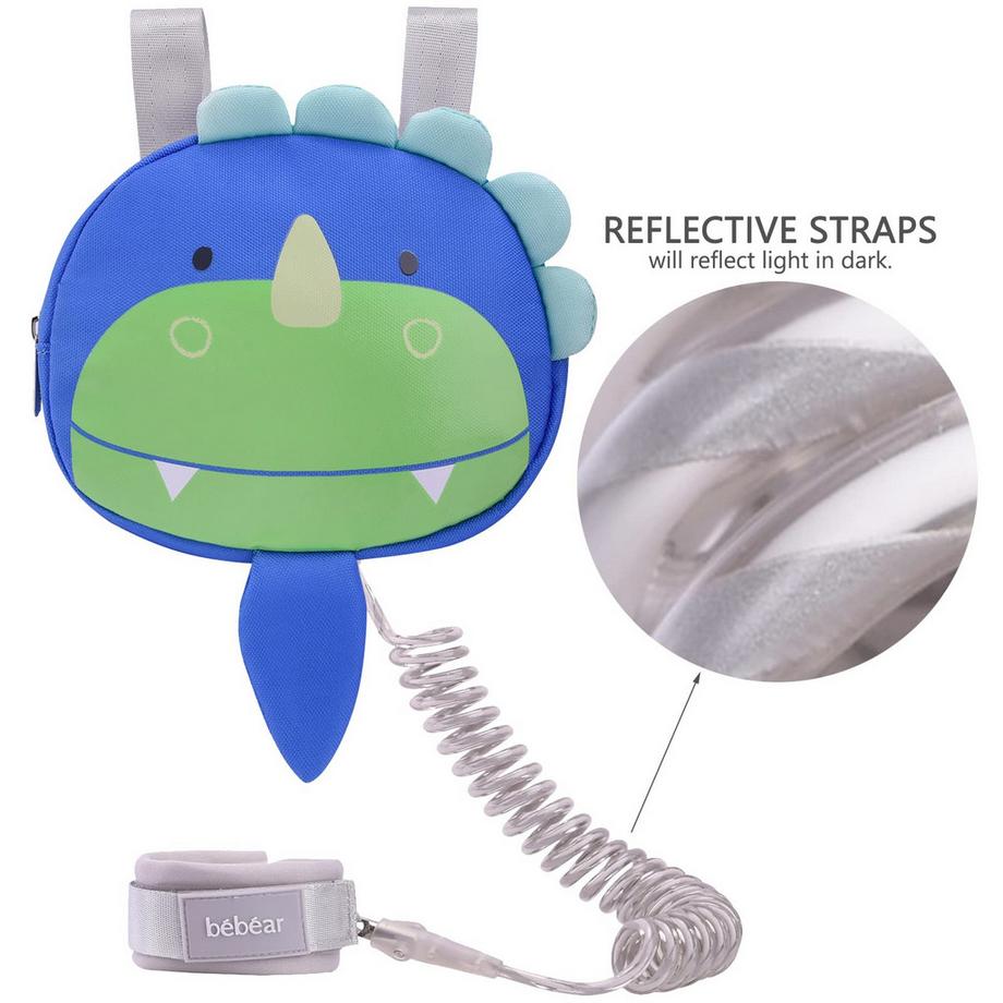 Only-bags.store  Tier-Kleinkind-Rucksack mit Sicherheitsleinen, Mini-Tasche mit Sicherheitsleine für Kinder, tragbarer Rucksack 