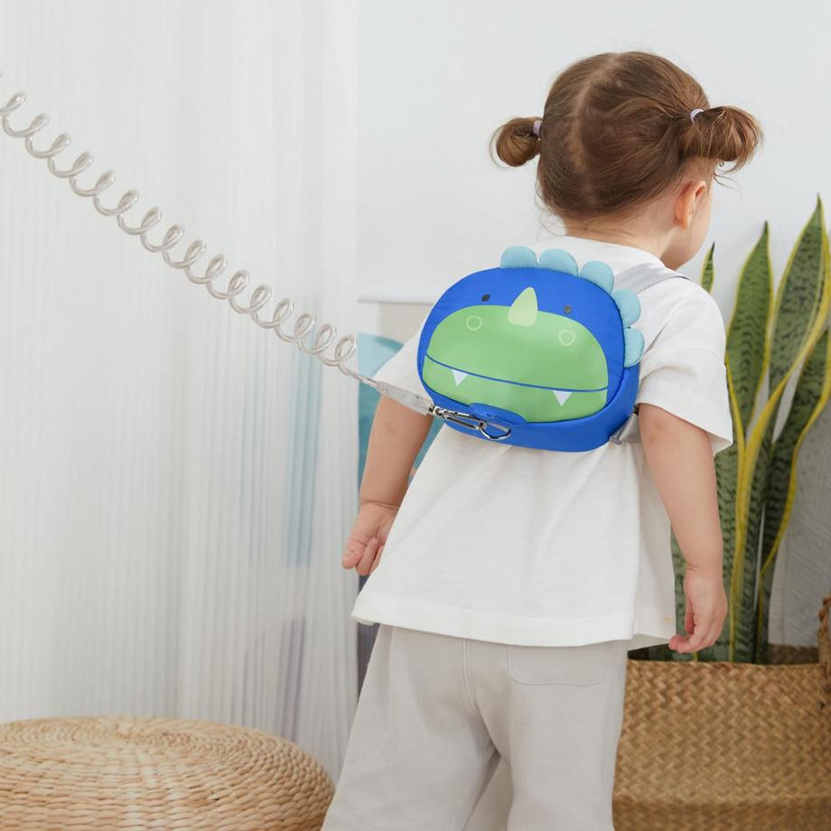Only-bags.store  Tier-Kleinkind-Rucksack mit Sicherheitsleinen, Mini-Tasche mit Sicherheitsleine für Kinder, tragbarer Rucksack 