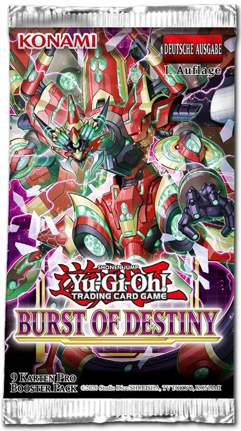 Yu-Gi-Oh!  Burst of Destiny Booster Display  - DE 