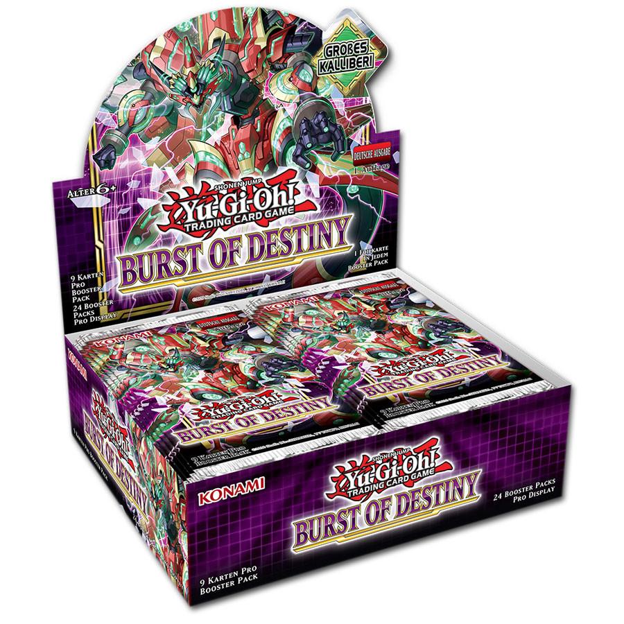 Yu-Gi-Oh!  Burst of Destiny Booster Display  - DE 