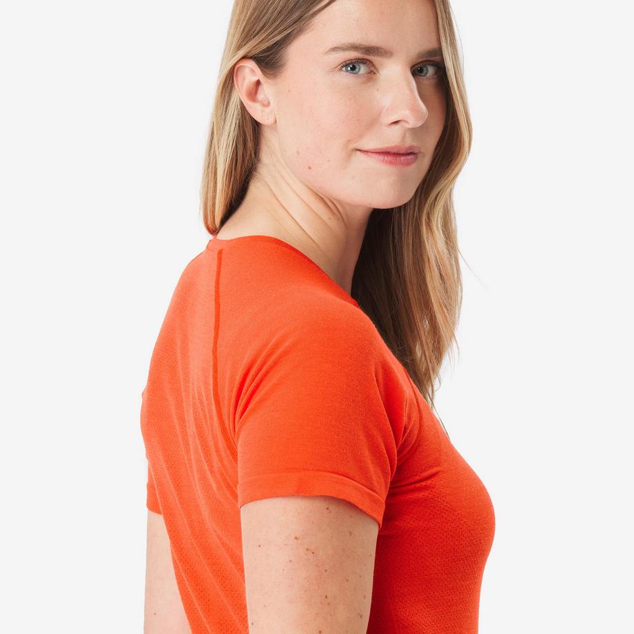 SIMOND  -Kurzarmshirt aus Merinowolle, Merino Seamless 