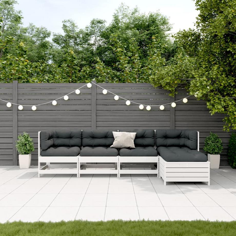 VidaXL set salotto da giardino Legno  