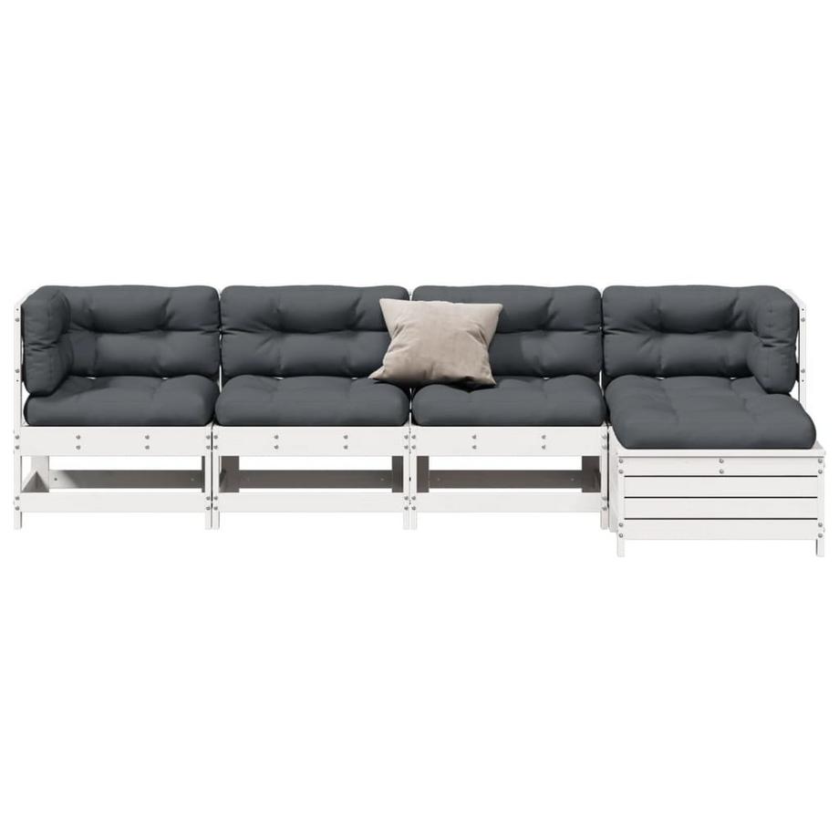 VidaXL set salotto da giardino Legno  
