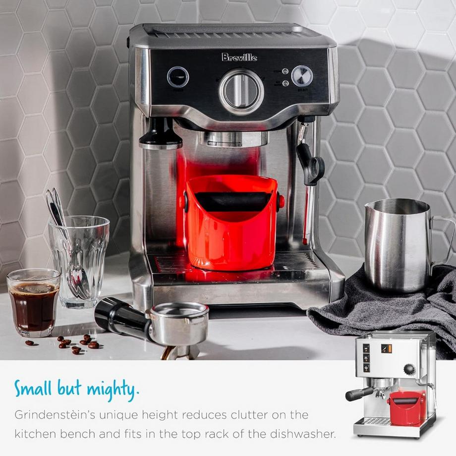 Dreamfarm  Abklopfbehälter Grindenstein Schwarz 