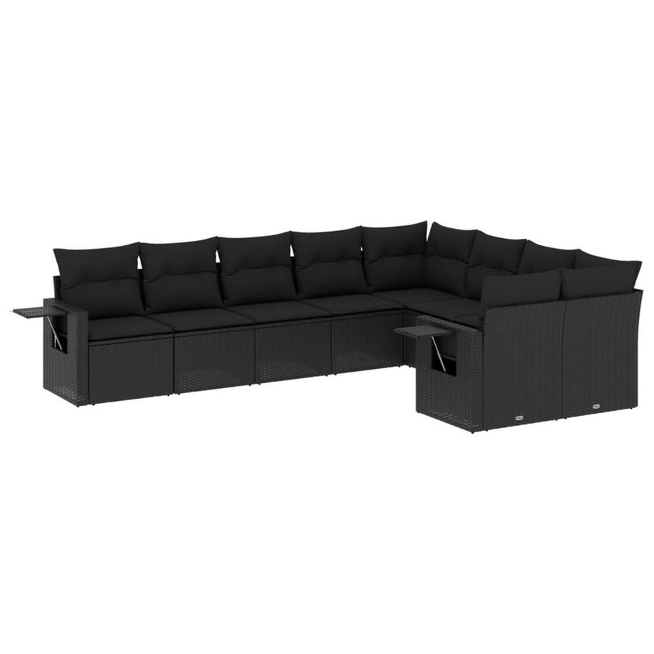set divano da giardino Polirattan