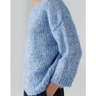 OPUS  Strickpullover Polika O-Form 