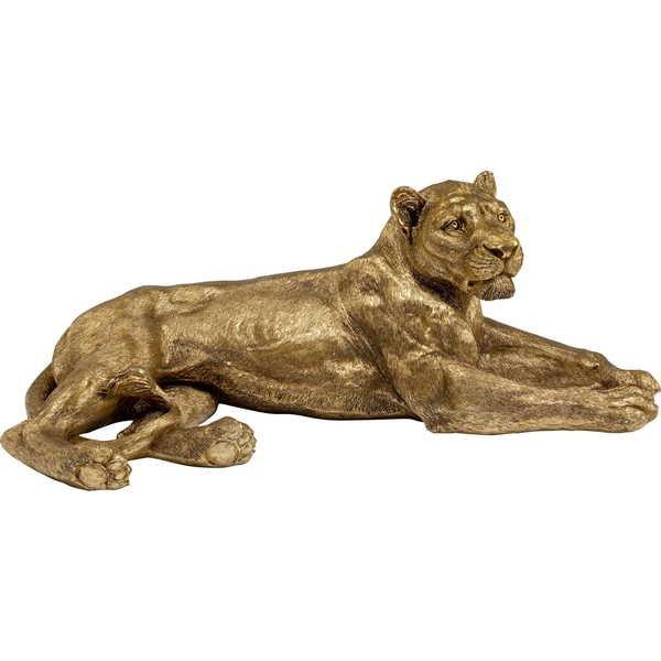 KARE Design Deko Objekt Lion Gold  