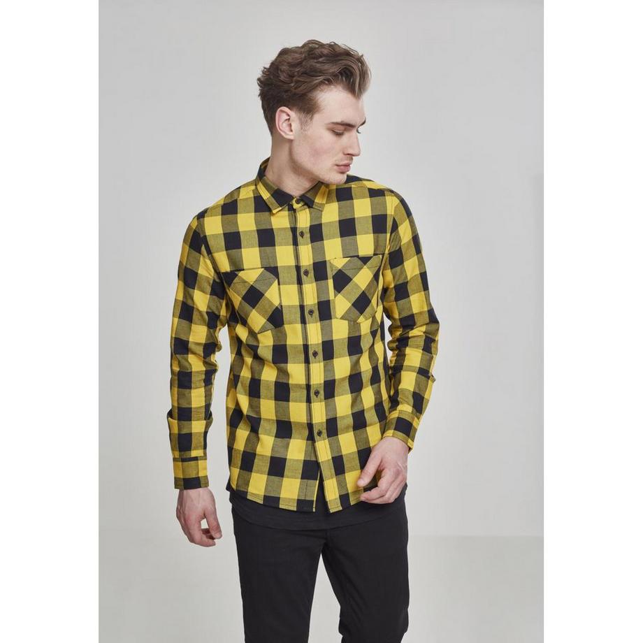URBAN CLASSICS Basic Flanellhemd  