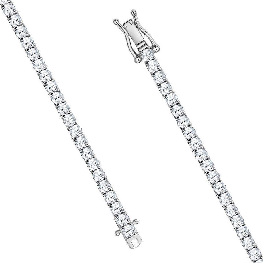 Lulu & Jane  Armband Messing Zirkonia 