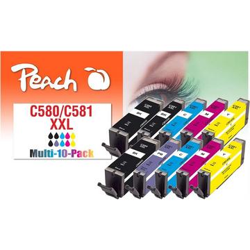 Canon 580XXL/581XXL,Multi-10-Pack 2x23, 8x12 ml