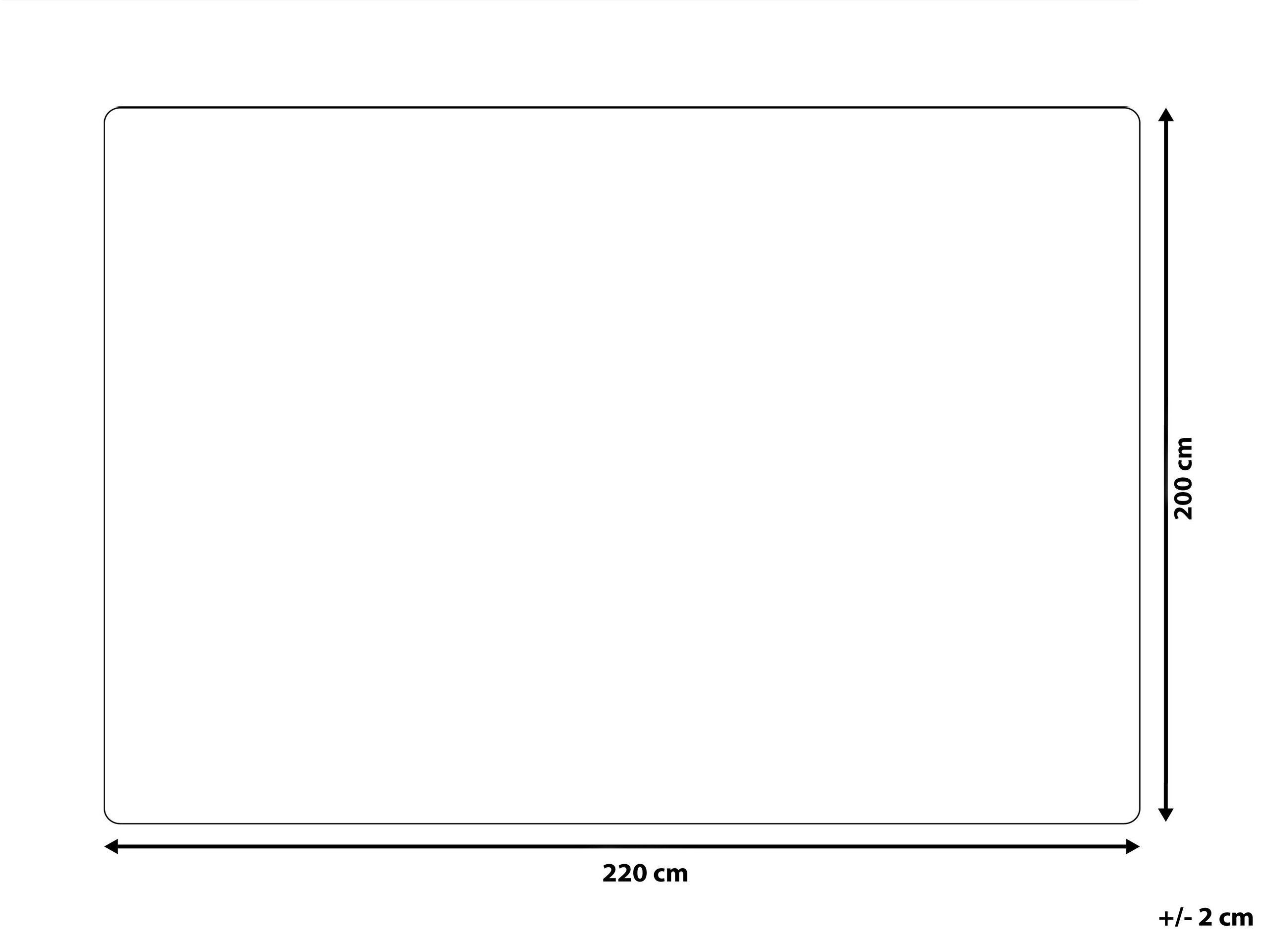 Beliani Couverture Moderne TERKE en Polyester  