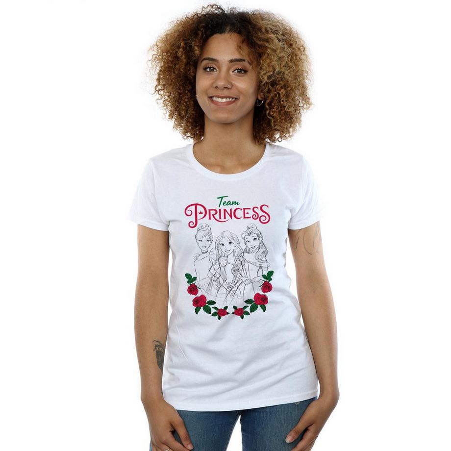 Disney PRINCESS Team Princess T-Shirt Imprimé  
