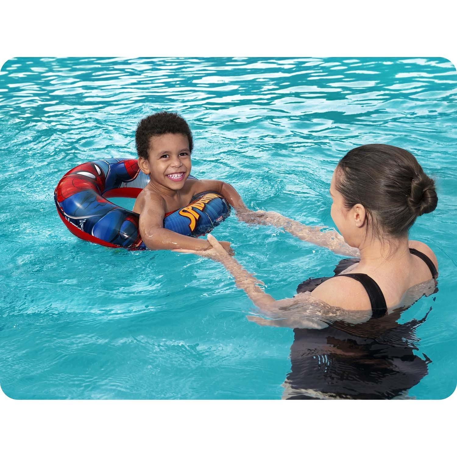B2X  Anello da nuoto Spiderman 56 cm Bestway 98003 