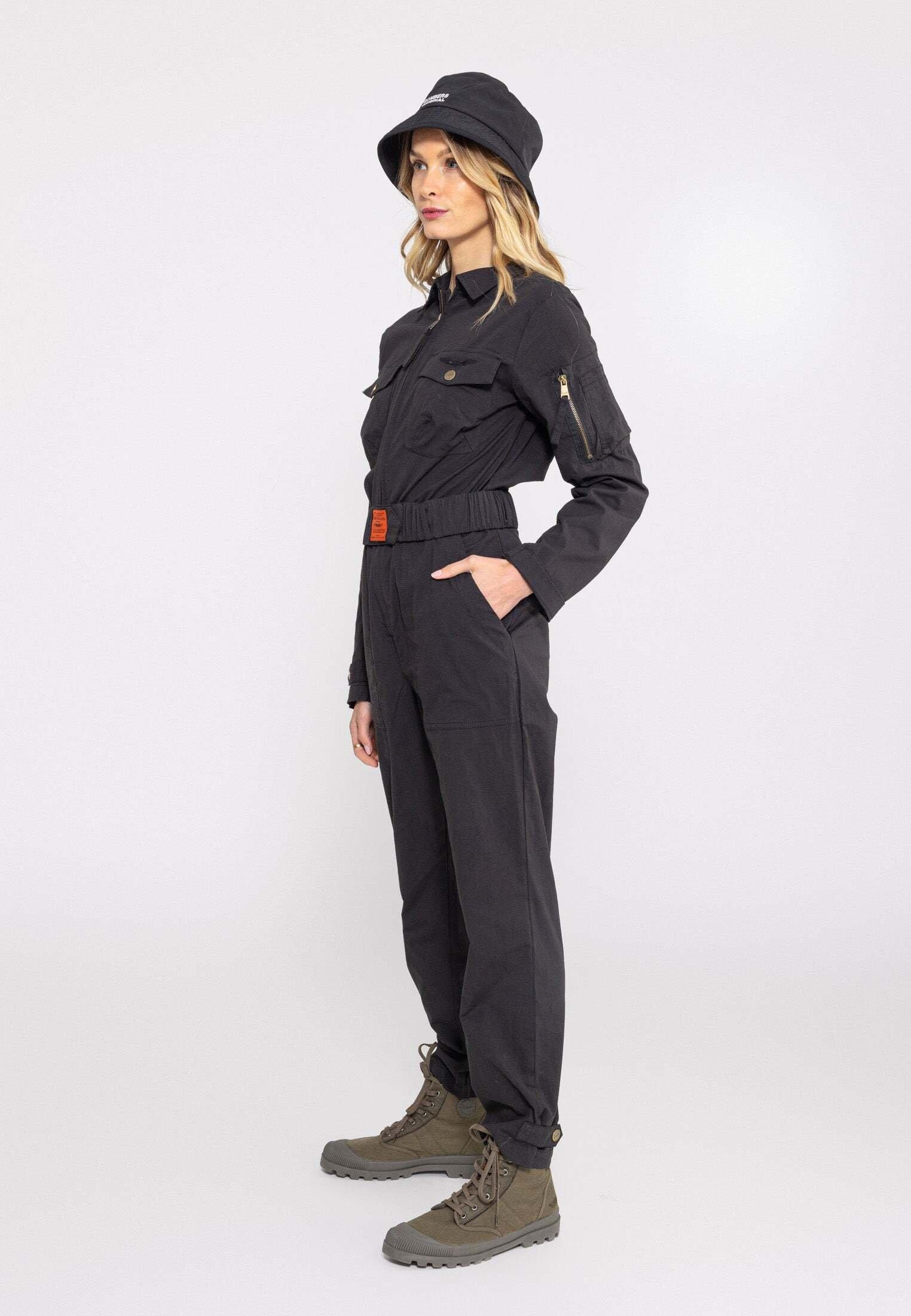 Bomber Overall All Over Jumpsuit  