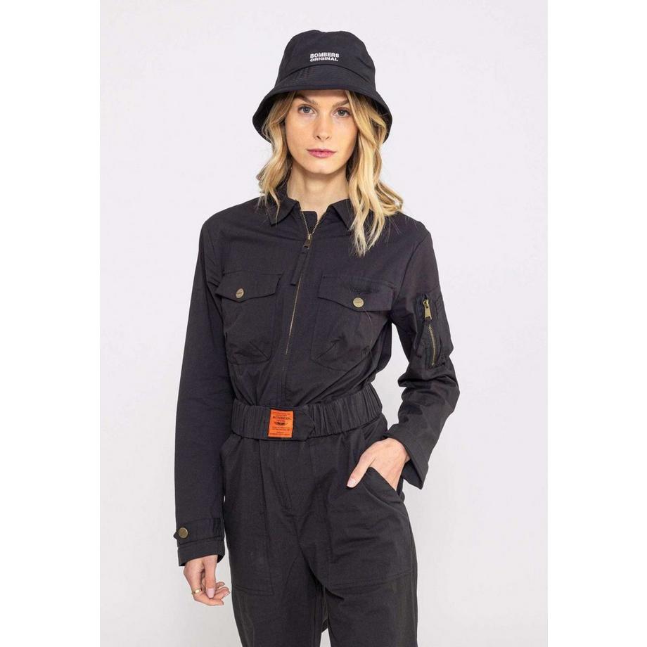 Bomber Overall All Over Jumpsuit  