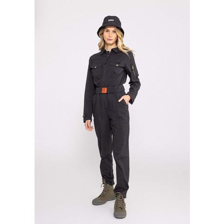 Bomber Overall All Over Jumpsuit  