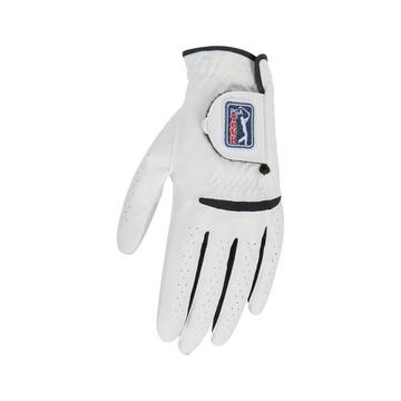 bestickt Linkshänder GolfHandschuh, Synthetischer Stoff Logo