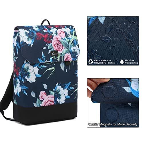 Only-bags.store Rucksack Elegant Daypack Wasserdichter Tagesrucksack mit Laptopfach 15,6 Zoll & Anti Diebstahl  