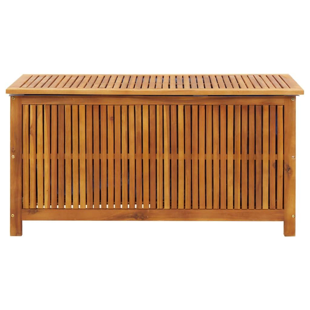 VidaXL Boîte de rangement bois d'acacia  