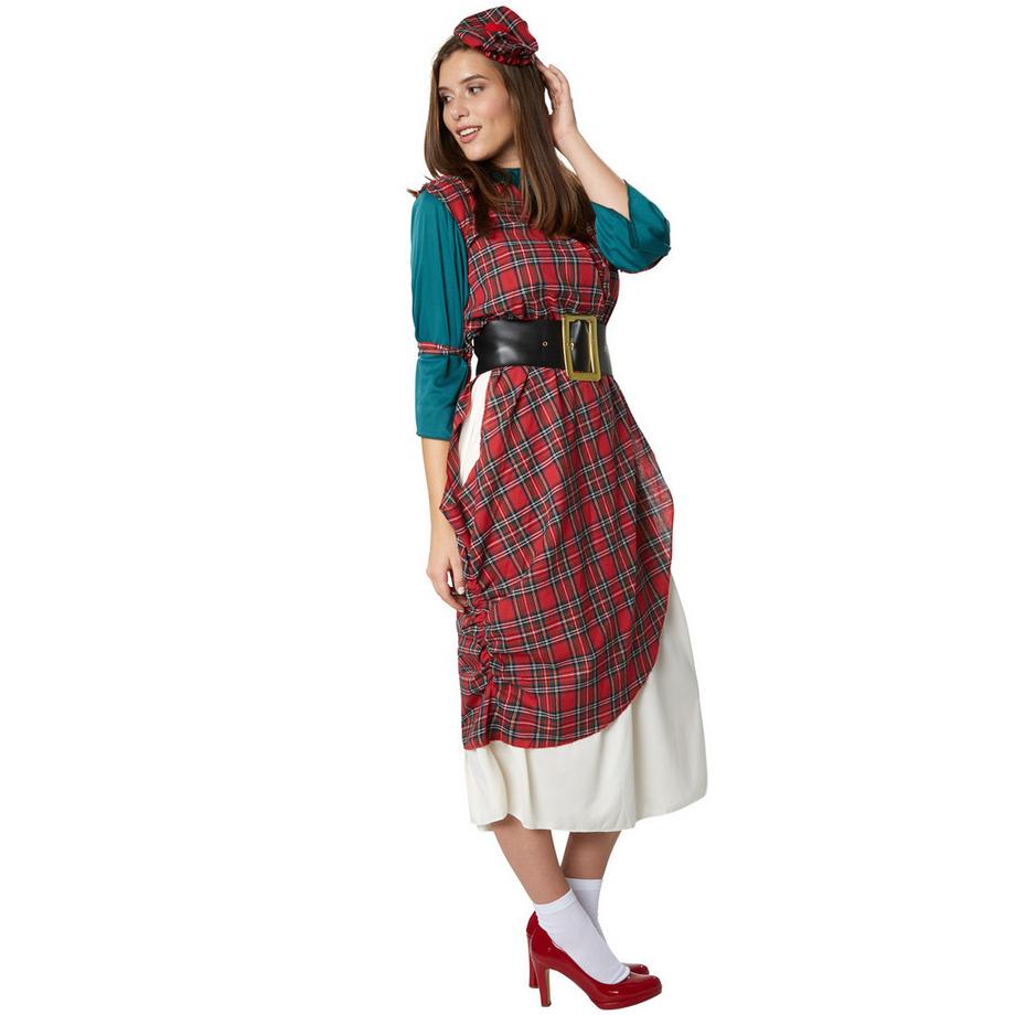 Tectake  Frauenkostüm Vornehme Highlanderin 
