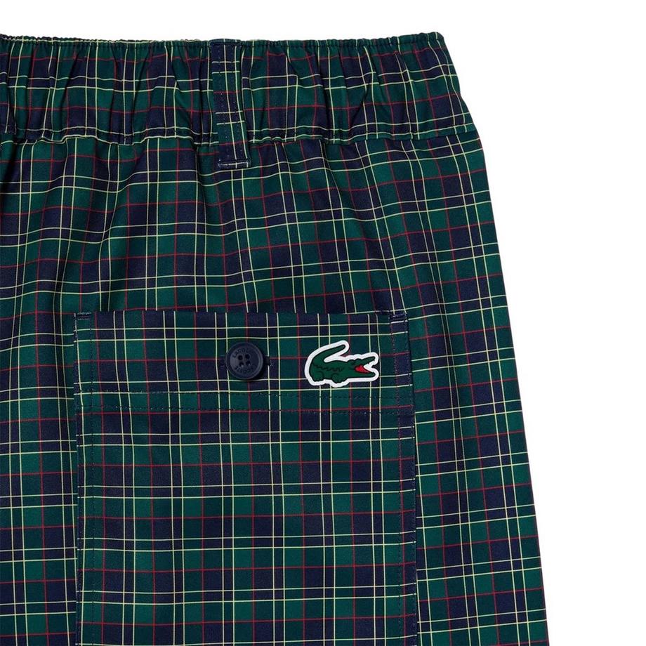 LACOSTE Shorts De Golf À Carreaux  