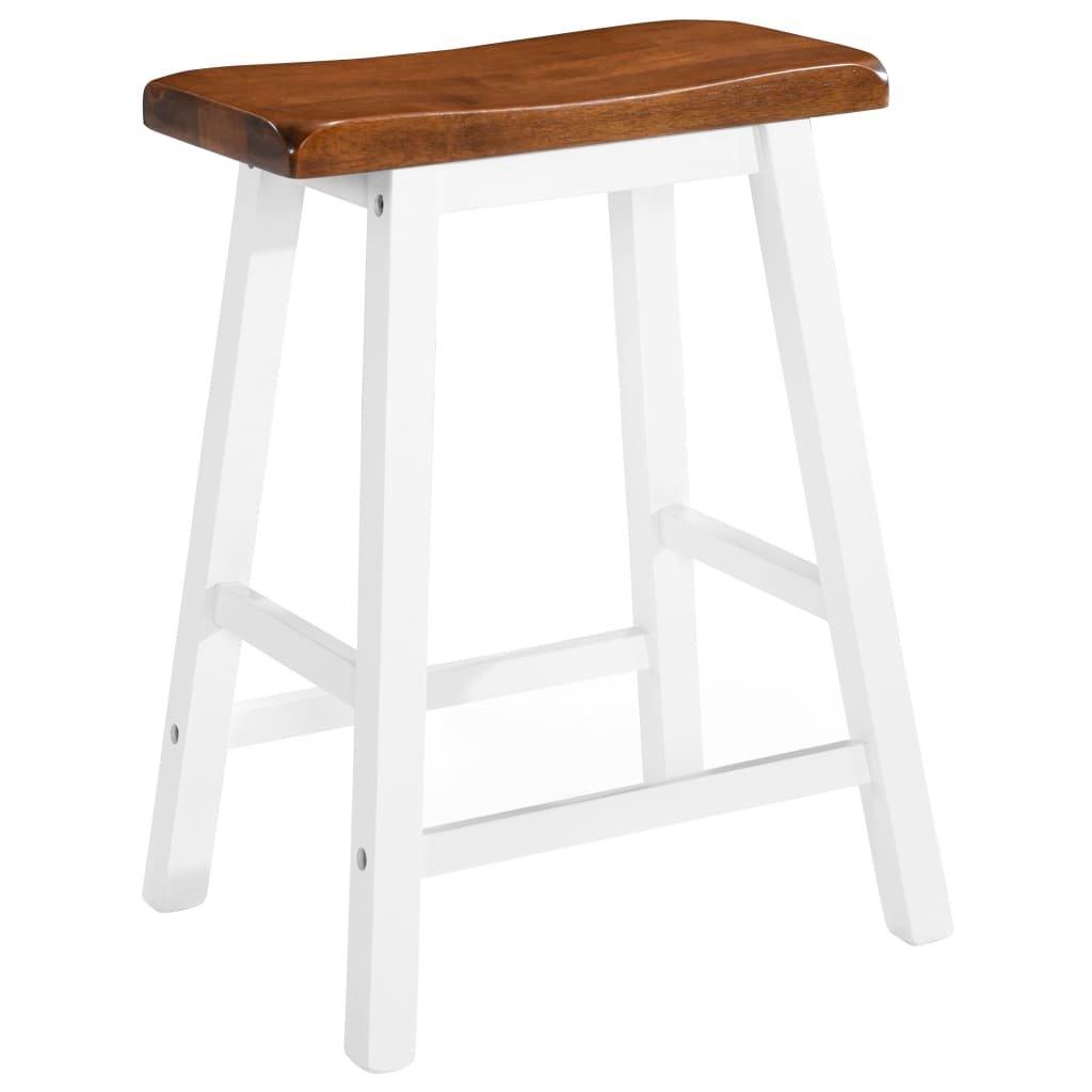 VidaXL Tabouret de bar bois  