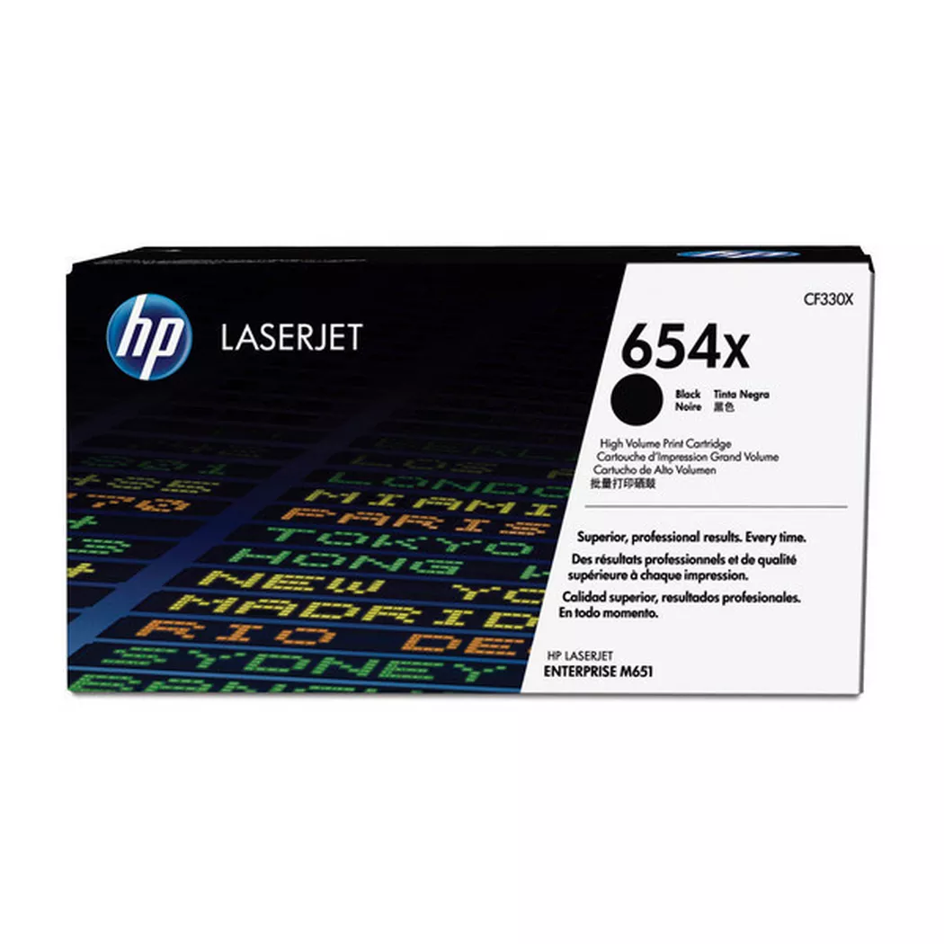 Hewlett-Packard – HP Toner-Modul 654X schwarz CF330X CLJ Enterprise M651 20’500 S., One Size