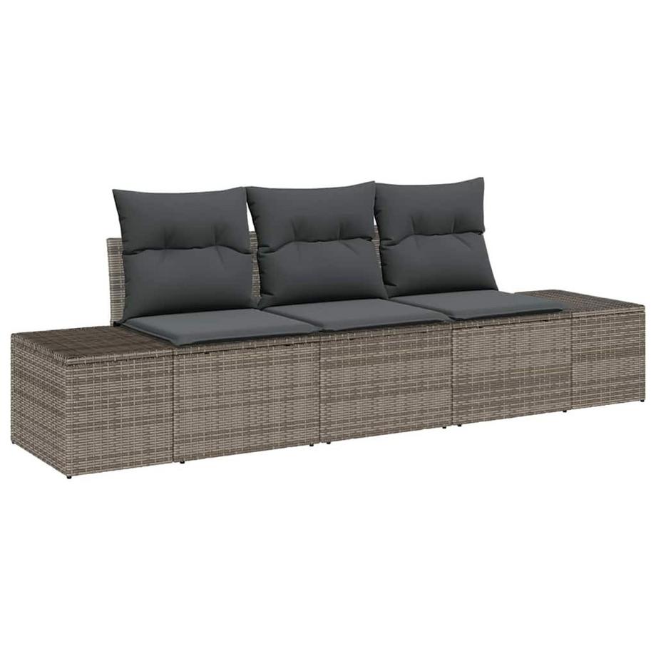 Set di divani da esterno Polyrattan
