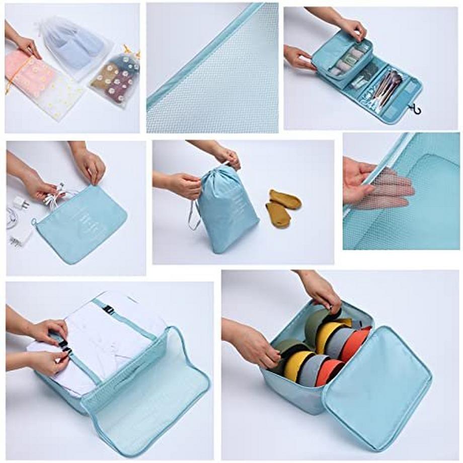 Only-bags.store 10-teiliges Packwürfel Set  