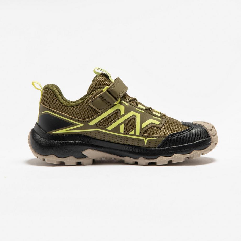 QUECHUA Crossrock Low Scarpe Sportive Sintetiche Bambino Scarpe da trekking bambini chiusura rapida sintetico 