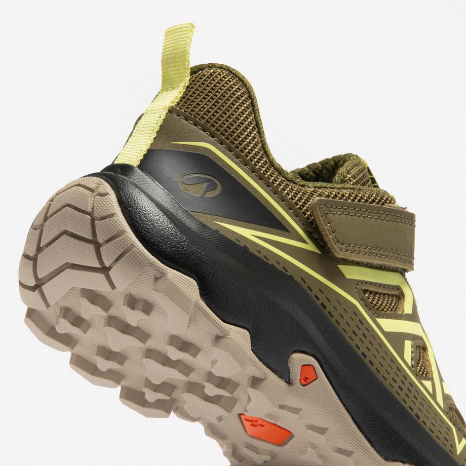 QUECHUA Crossrock Low Scarpe Sportive Sintetiche Bambino Scarpe da trekking bambini chiusura rapida sintetico 
