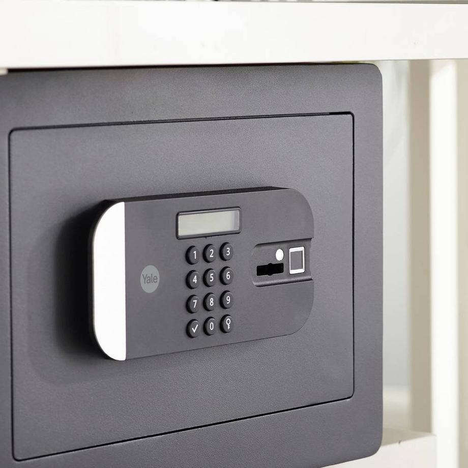 Yale Tresor Fingerabdruckschloss, Zahlenschloss, Schlüsselschloss  