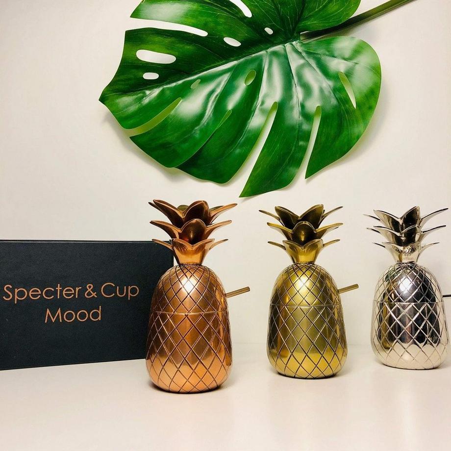 Specter & Cup Ananas Cocktail Becher Mood Gold  