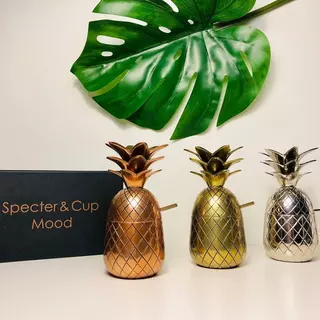 Specter & Cup Ananas verre à cocktail or  Doré